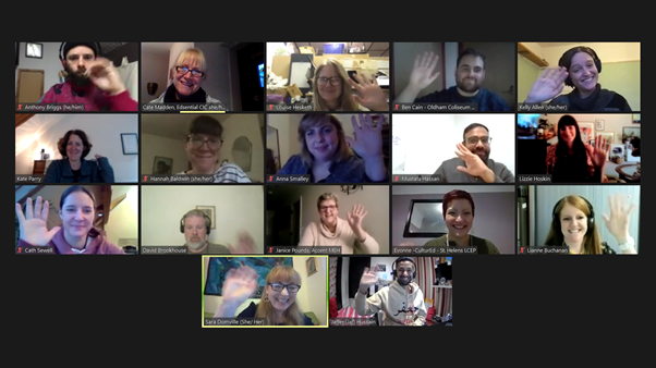 cate_madden's tweet photo. Informative and engaging, insightful and supportive @CuriousMindsNW Thank you to all who contributed in Meeting the Challenge: The LCEP Diversity and Inclusion Workshop - so many ideas and resources to explore! https://t.co/Za1HLMHRlZ