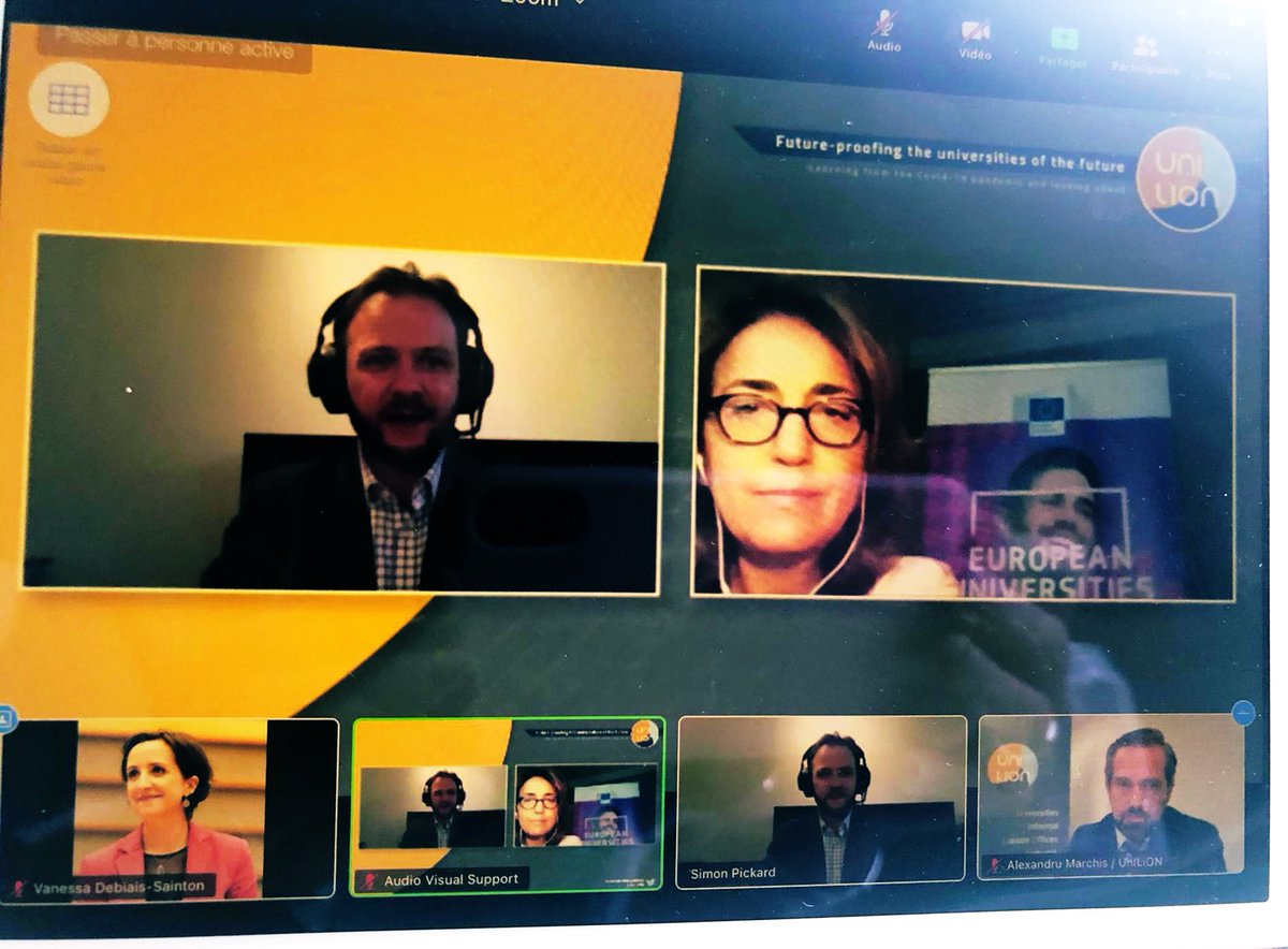 ChristophidouEU's tweet photo. Learning from the #Covid_19 pandemic & moving ahead:
With @MilanZver in #UnILiON Annual Event on
‘Future-proofing the #universities of the future: Empowering universities to lead in tackling global challenges’
#lessons4universities
#EuropeanEducationArea https://t.co/PypVPpctg3