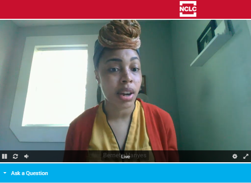 NCLC4consumers's tweet photo. Berneta Haynes @georgiawatch &amp; Justin Lowe @HLAMass discuss #medicaldebt &amp; nursing home debt defense strategies prior to litigation. #COVID19-related medical debt and strategies that can reduce or eliminate debt are also examined. #VirtualCRLC #FairDebtCollection https://t.co/IBtIQlQ3dK