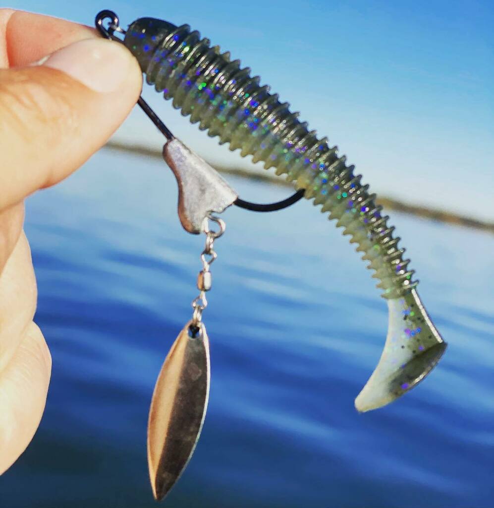 Strike King Lure Co. on X: Belly Blade + 3.25” Rage Swimmer = Big