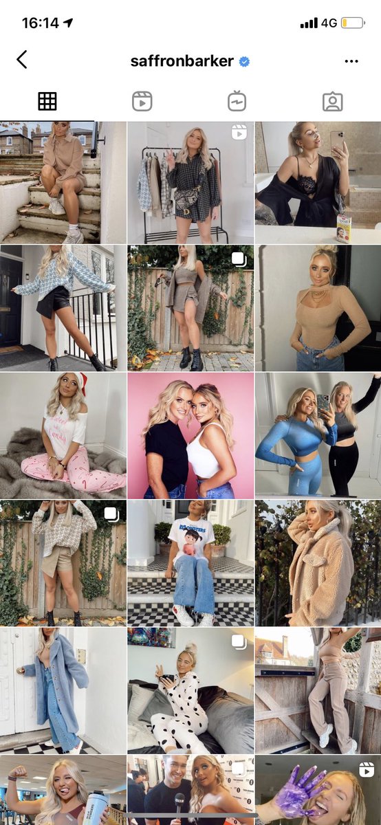 Shan12xox's tweet photo. I’m sorry but @SaffronBarker ‘s outfits recently are just 😍😍😍 https://t.co/h6TxcPO5KU