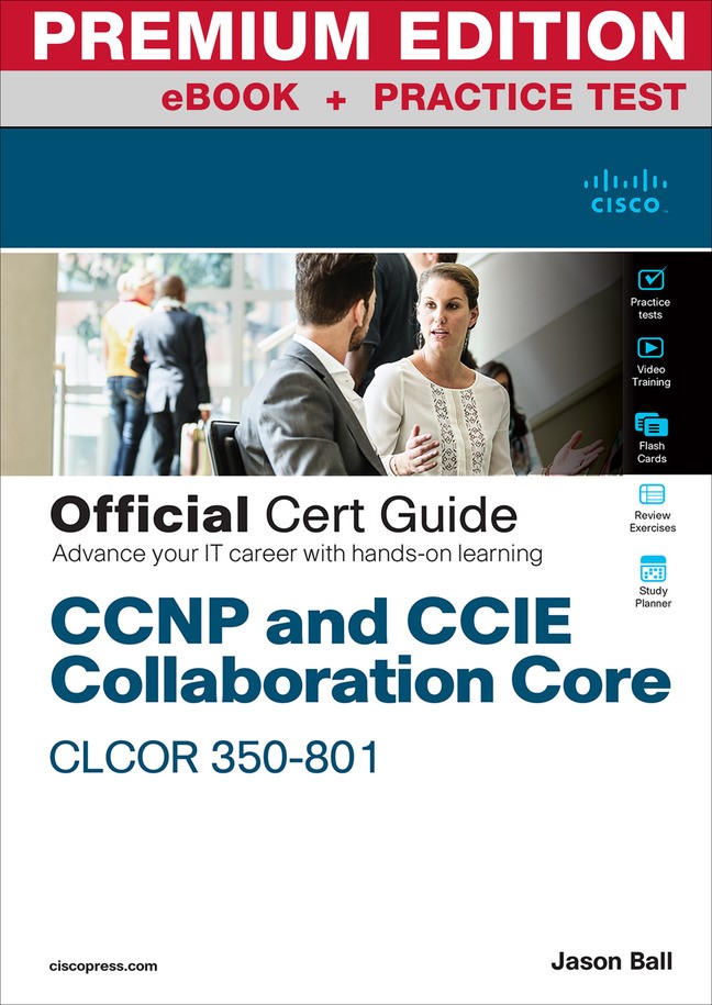 CiscoPress's tweet photo. eBook Deal of the Week: Save 50% on #CCNP and #CCIE Collaboration Core CLCOR 350-801 Official Cert Guide Premium Edition and Practice Test 📝Includes 4 exams! https://t.co/hEYHGppxSw #CLCOR https://t.co/YiCUcweH1i