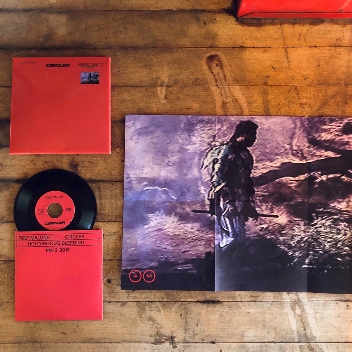 “Circles” is the 4th #1 Billboard chart single from Post Malone. It comes from his 2019 album Hollywood’s Bleeding, and this 3” single makes a nice addition to the series of Post Malone singles released earlier in 2020. Available in participating record stores Black Friday 11.27