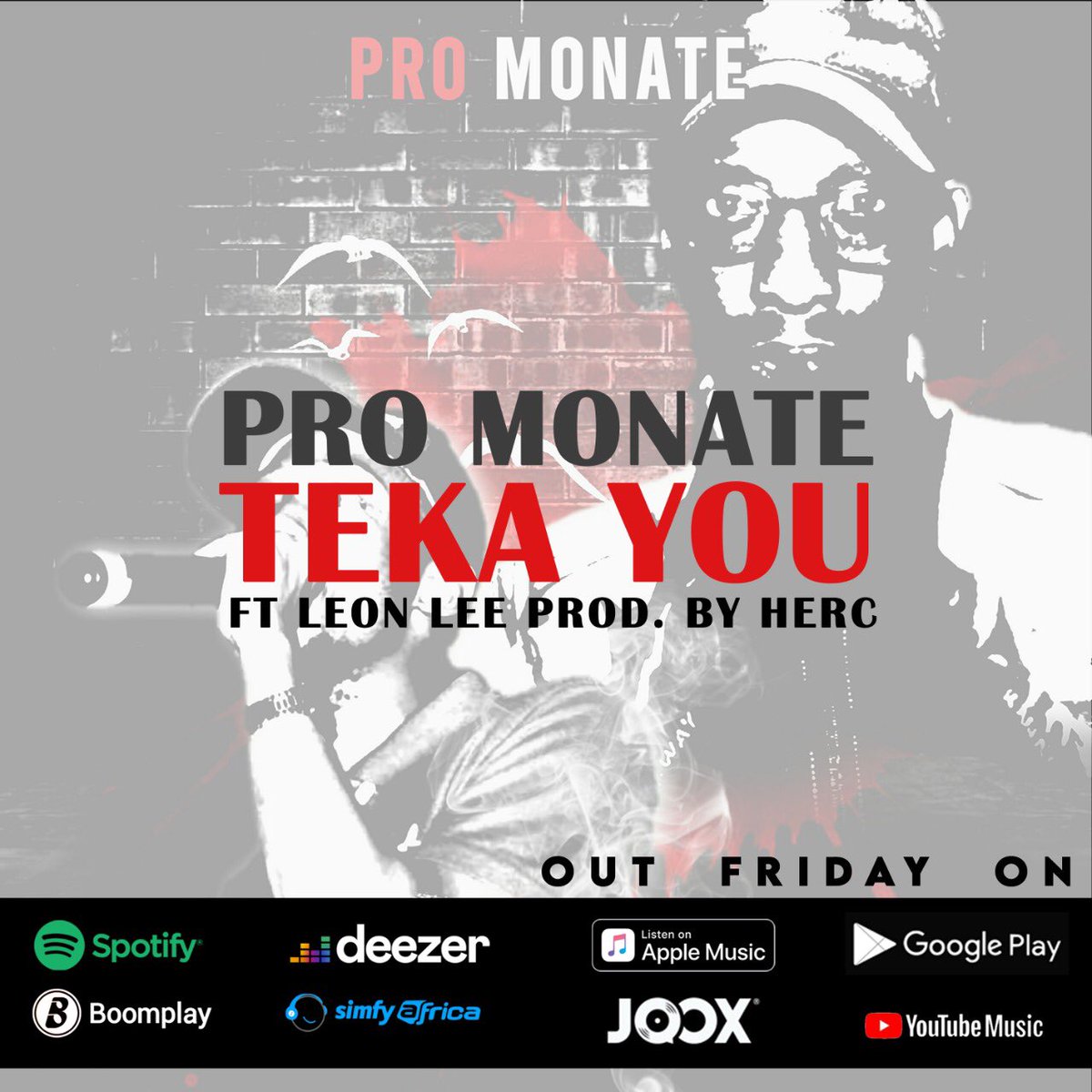 vthseason's tweet photo. Pre-order @MonatePro’s EP #WrongKeRight and get to hear his new single #TekaYou ft @aaronleon947. 

Out this Friday on all platforms 

🔗: https://t.co/BJocRAzSwq https://t.co/Z87tuvgjwA