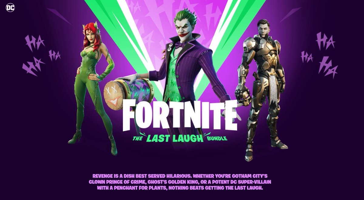 Fn News Updates The Last Laugh Bundle Is Available Now But Only In Stores We Still Don T Know Whether This Will Come To The Item Shop Or Will Be