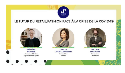 AnneSophie_Gerv's tweet photo. #MardiRAISE @RAISESHERPAS "La crise de 2009 a ouvert le marché premium dans le retail, la crise sanitaire ajoute la recherche de valeurs et de transparence" Frédéric Biousse #ExperiencedCapital
@RAISE_France https://t.co/OxGeMn0F24