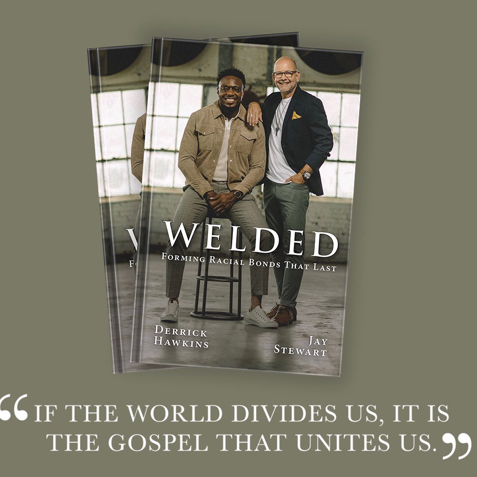 BenhamBrothers's tweet image. So thankful for @PsJayStewart &amp;amp; his amazing book “Welded - Forming Racial Bonds That Last!” Such a powerful message for this time. Get your copy on @amazon or @AmazonKindle WeldedBook.com #racialunity #racialreconciliation