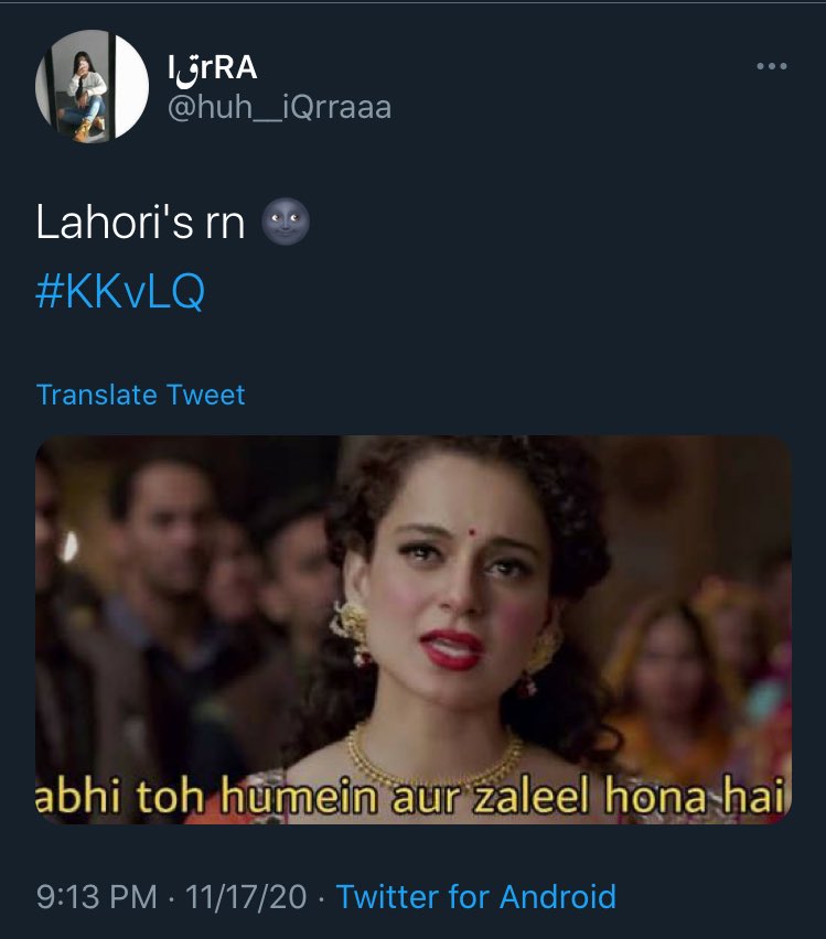 bismaytweets_'s tweet photo. Ye tw haal hain lahoriyon k😂😂
#PSLVFinal #KarachiKings 💙👑 https://t.co/Y3HOu31LaJ