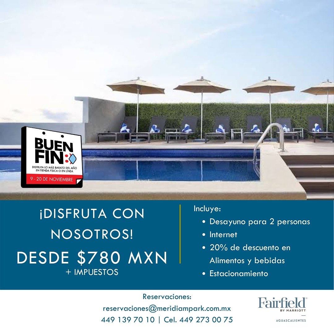 fairfieldags's tweet photo. ¡Aprovecha este Buen Fin 2020 con nosotros! Escríbenos o llama al 449 273 0071 para mayor información. https://t.co/Gm5UhOfzxg