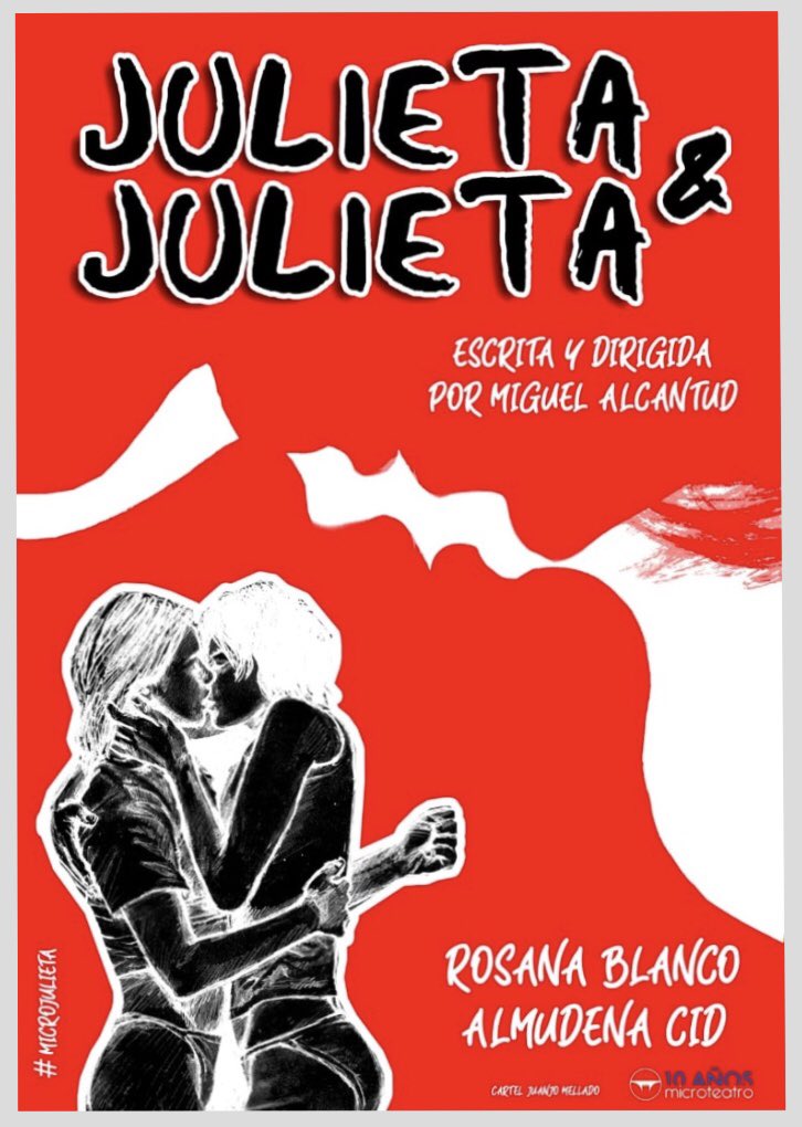 Cultura_MDRD's tweet photo. Recomendada!!! 🤩🤩
Obra: JULIETA Y JULIETA #microteatro
Interpretes: @rosanbm y @almudenacid
Dirección y texto: @miguetud
18,19,20,21,26,27y28 noviembre en @microteatro C/ Loreto y Chicote 9 #nosgustaelteatro
Información y entradas: https://t.co/WNgzrrISC2 #teatro 🤩🤩 https://t.co/aYcDbIqABO