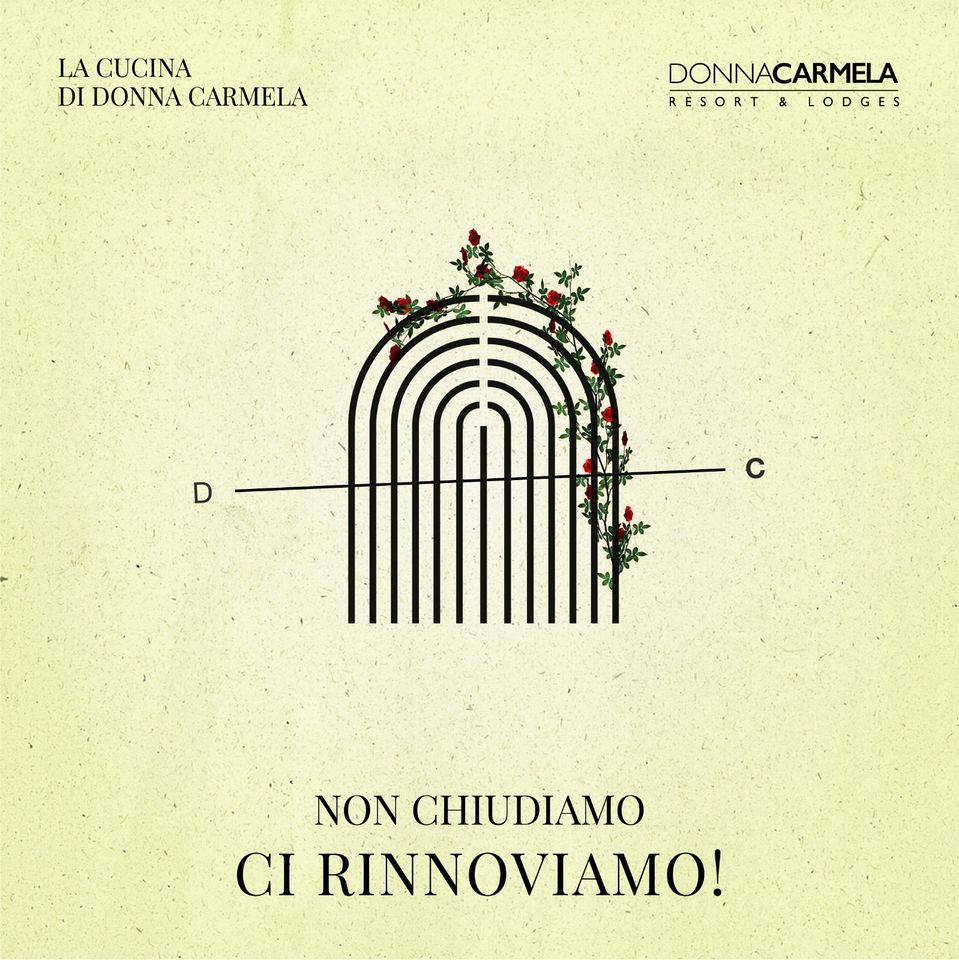 DONNACARMELA1's tweet photo. DonnaCarmela Resort &amp; Lodges non chiude, si rinnova.
Abbiamo deciso, è adesso il momento per dare vita alle nostre idee. I nostri spazi verranno ampliati e migliorati per offrirvi maggiore privacy , sicurezza e confort .
Ora è il momento giusto per poter investire in cambiamenti! https://t.co/EBs6TxuY02