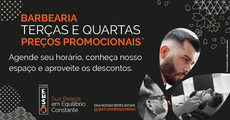 NeoQuimicaArena's tweet photo. A barbearia está com preços especiais para você! Agora, nas terças e quartas você aproveita nosso espaço com descontos incríveis! Agende seu horário com a gente.
#paraeles #todosporticorinthians #fieltorcedor #todospelotimao #studioensoarena #studioenso https://t.co/L6msuL5igF