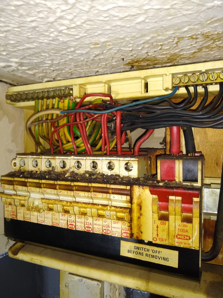 SimonBillingha2's tweet photo. Board change yesterday.
Most of the mouse s#*t fell out when the cover was removed. https://t.co/0nHomlI9kq
