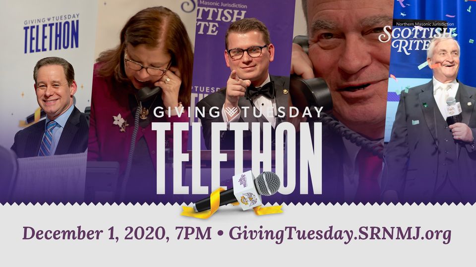 CDCUpperWI's tweet image. On Dec. 1, 2020 7 PM EST @scottish Rite, NMJ is hosting a Giving Tuesday Telethon in celebration of global giving, please support the Children’s Dyslexia Center of Upper WI, by tuning in to hear the incredible stories of those helped by CDC tutoring. Info: givingtuesday.srnmj.org