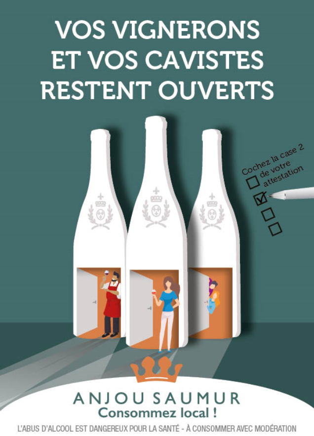 Nous sommes toujours #ouverts pour la #vente ! Faisons vivre ensemble le #commercedeProximite et le #local ! <a href="/Anjoutourisme/">Anjou tourisme</a> <a href="/vigneron_vdl/">vigneronduvaldeloire</a> <a href="/saumur_tourisme/">Saumur Val de Loire</a>