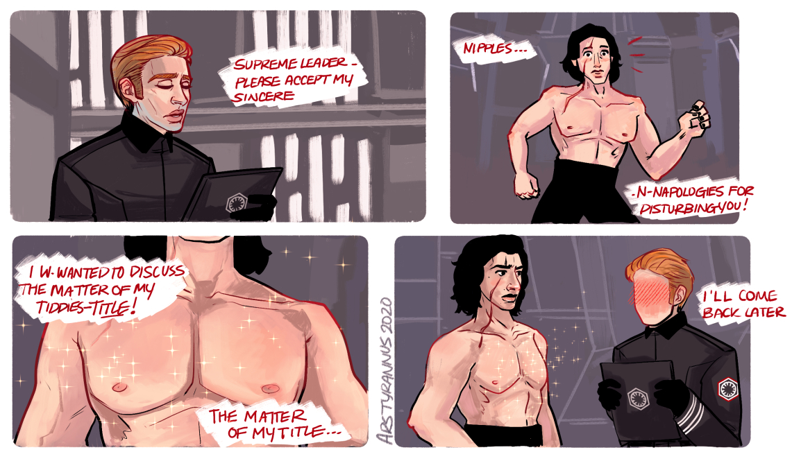 Hux, come back! Don't you want to be Grand Marshall?
