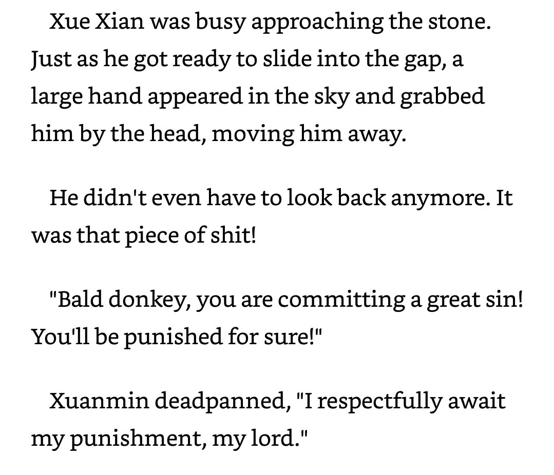 Xuan Min had enough of Xue Xian sjksksllsls