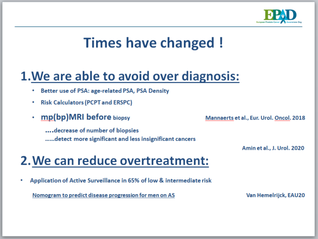 European Association of Urology (EAU) (@uroweb) on Twitter photo .<a href="/heinvanpoppel/">Hein Van Poppel</a>: "PSA testing was discouraged, because #ProstateCancer diagnosis automatically led to active treatment. We were not able to discriminate between significant and insignificant cancer."
"But times have changed!" 👇 #EPAD20 .<a href="/heinvanpoppel/">Hein Van Poppel</a>: "PSA testing was discouraged, because #ProstateCancer diagnosis automatically led to active treatment. We were not able to discriminate between significant and insignificant cancer."
"But times have changed!" 👇 #EPAD20