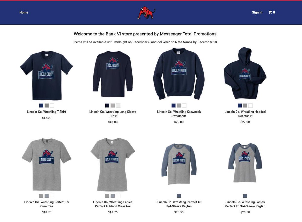 LinCoWC's tweet image. Our LCWC store is now open until Midnight on December 6
mccwebstores.com/3324/shop/home