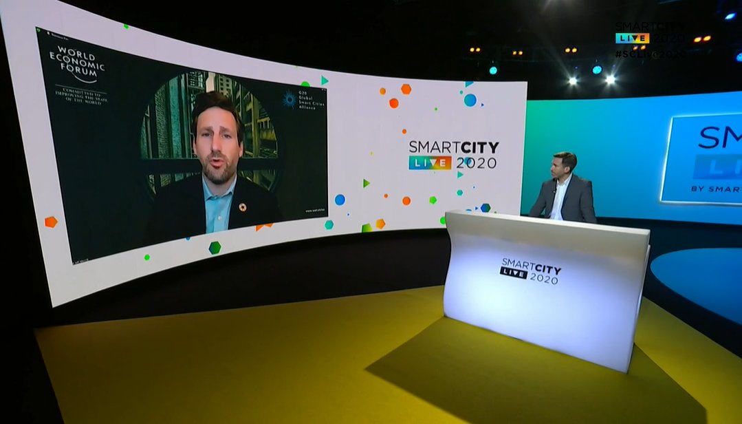 Smart City Expo World Congress (@smartcityexpo) on Twitter photo <a href="/JeffSMerritt/">Jeff S. Merritt</a> Explains the key concepts of the Roadmap for the #G20 Global Smart Cities Alliance Global policy framework
#SCLive2020 <a href="/JeffSMerritt/">Jeff S. Merritt</a> Explains the key concepts of the Roadmap for the #G20 Global Smart Cities Alliance Global policy framework
#SCLive2020