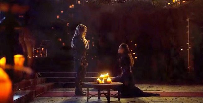 CSIRJen's tweet photo. clarke and lexa always had the most romantic looking locations. i don’t think any other ship can compare https://t.co/m7hNZOs1tn