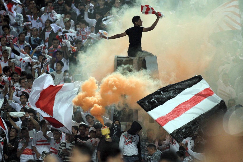 With the Cairo derby being played in the CAF Champions League for the FIRST time, we reached out to our mate & editor of  @King_Fut, Ahmad Yousef ( @EgyptianPlayers) to explain why  @ZSCOfficial_EN vs  @AlAhlyEnglish is the biggest match of the year. THREAD 