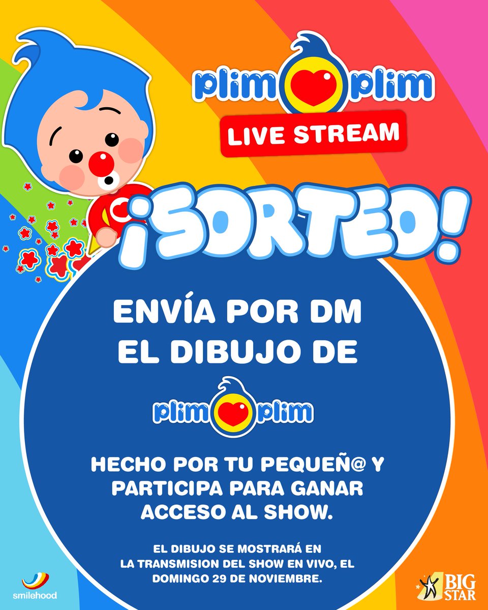 bigstarsd's tweet photo. Últimas horas para participar familia! Envía tus dibujos y participa!! https://t.co/29TX6jbFdn