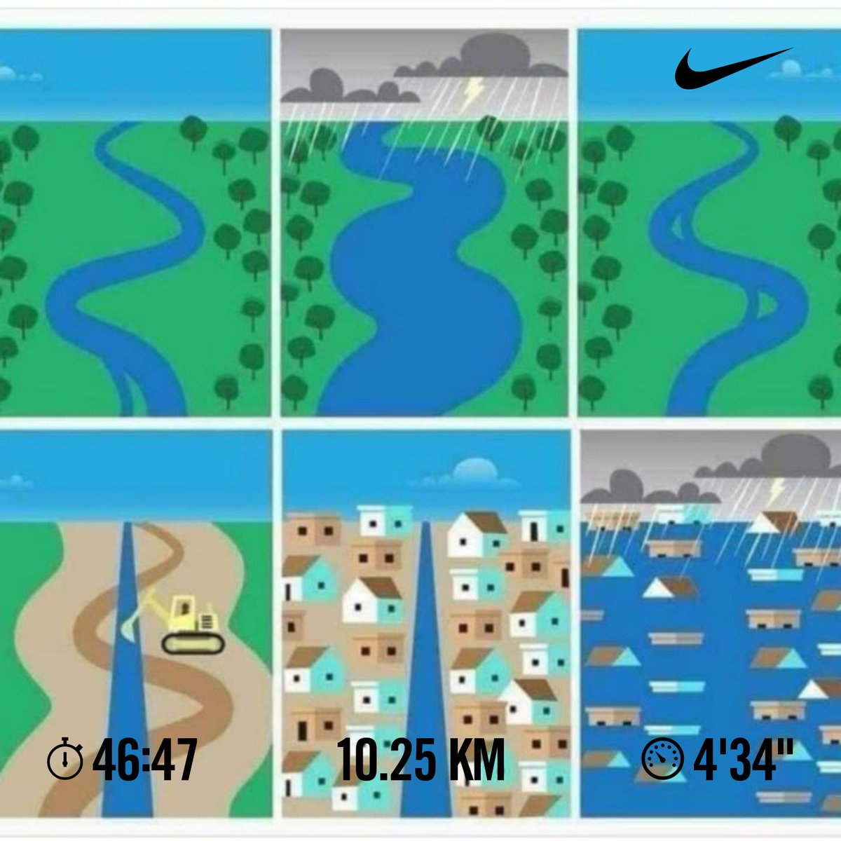 jisel_magnolia's tweet photo. La culpa no es del rio, nos negamos a reconocer su naturaleza.
#yoelegicorrer
@ComuniRunners
@SumandoKMx 
@Running 👣 https://t.co/lwrixuuETG
