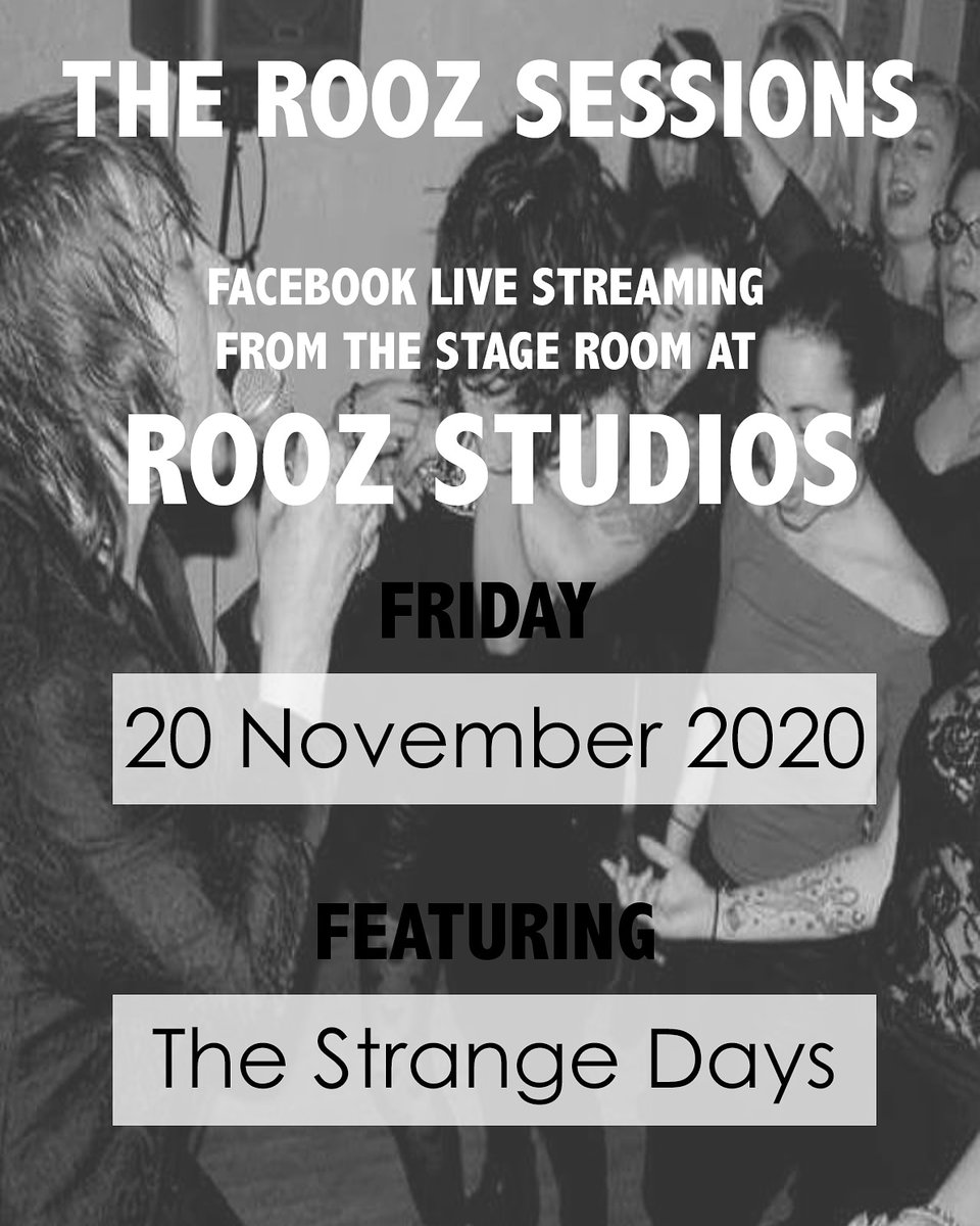 Had to re-jig the poster to clarify that it's a Facebook live stream not a gig. The amount of phone calls from Boris has been distracting to say the least.
X RS X