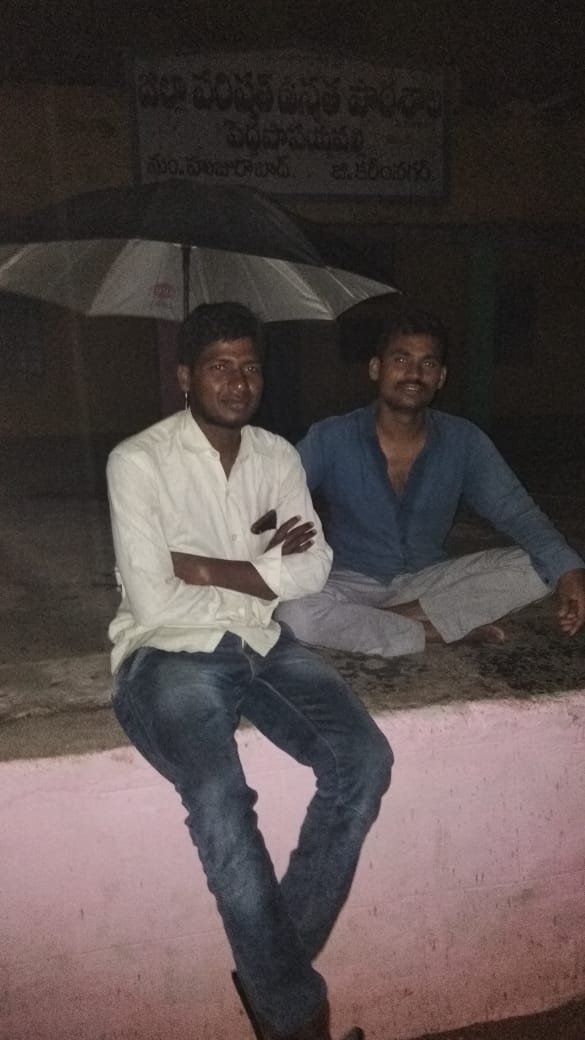 Some times my village school me&amp; my friend Ramesh Challuri .
