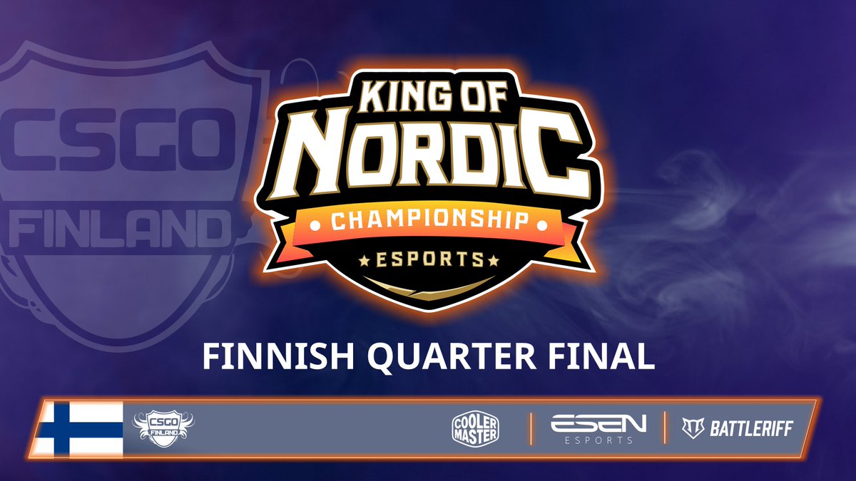 kingofnordic's tweet photo. (#Qualifiers #QualifierFIN ๐ซ๐ฎ)
Lets get this party started, Quarterfinal is about to begin!
Quarterfinal:
๐ซ๐ฎ #virejengi vs ๐ซ๐ฎ #landodgers
๐บ๏ธ De_Train
๐๏ธ @kREATIVOFC
๐บ https://t.co/eka6L35hL6
๐ฌ #Kingofnordic
@CoolerMasterND #MakeItYours https://t.co/XfL3lsM18f