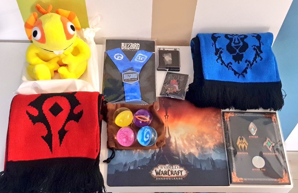 BigBad_Hater's tweet photo. 🎁 Giveaways n°2 🎁
Pour fêter la sortie de #Shadowlands , j'ai encore des cadeaux pour vous offerts par @Warcraft_FR !

Pour participer : 
❤️ Follow @Warcraft_FR et @BigBad_Hater 
🔁 RT ce tweet 

BONNE CHANCE 
TAS 22/11/2020 https://t.co/pL1nOjkjXG