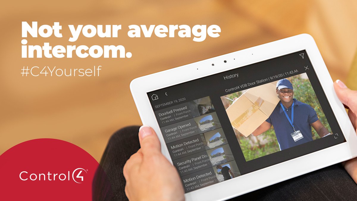 atlantaaudio's tweet photo. Is it an intercom that doubles as a doorbell, or a #VideoDoorbell that doubles as an intercom?

You'll have to #C4Yourself!

RSVP Here: https://t.co/oIdH31rktN
@Control4 #SmartHome #AtlantaAudio https://t.co/SZGtnLOMAX