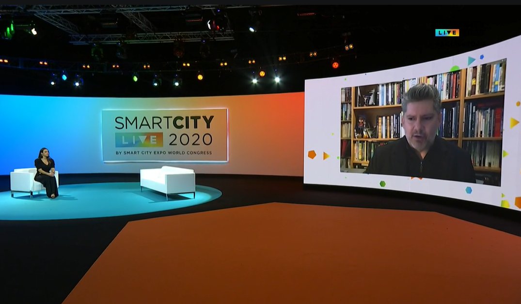SmartCityexpo's tweet photo. "We need to make alternative modes of transport more attractive, so people move away from the private car. If everybody is trying to drive nobody can move well"
@BrentToderian 

#SCLive2020 https://t.co/bbYPTwm6WP