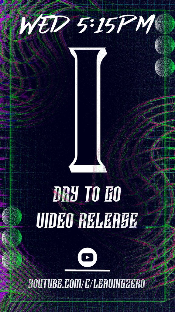 Hey guys! Tomorrow is the big day! We will be premiering our new official lyric video for the song Get Your Body Moving at 4:30 PM CST. During the release we will be watching with you guys and also will be doing some awesome giveaways! Keep looking out!
