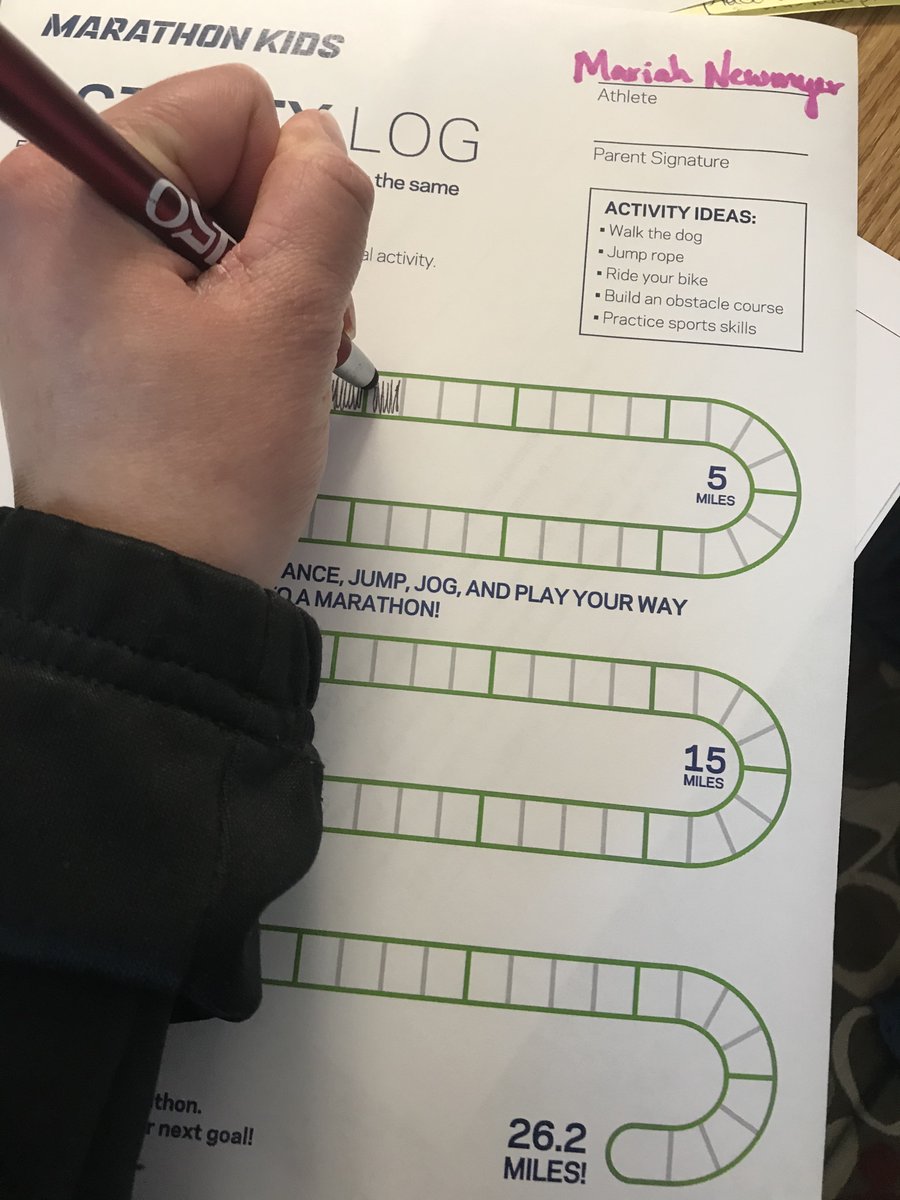 I spent my 10 minute break going up and down my stairs. That means I get to cross off two more squares on my activity log! <a href="/NebExtMK/">Nebraska Extension Marathon Kids</a> #WeRunExtension #NebExt #ExtFall20