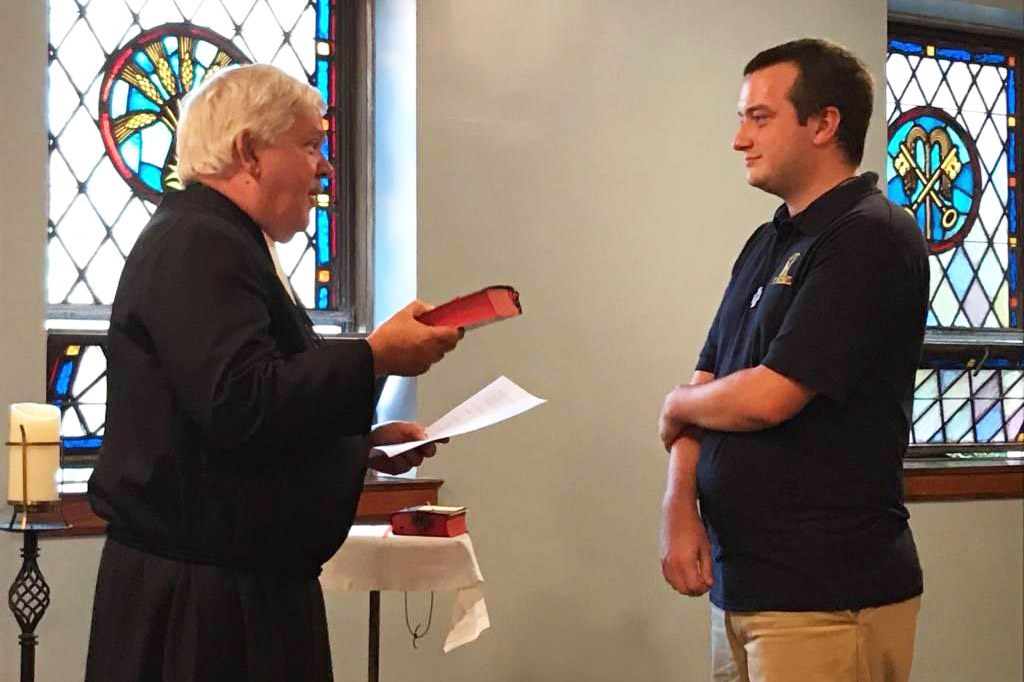 Congrats to Rob Dittus ’15, who is a new #Marist postulant. Rob is beginning a year of exploring the Marist Brotherhood and deciding if the life of discipleship is his calling. The last #MolloyHS grad to join the Marist Institute was Br. Dan O’Riordan ’85, now US Vice Provincial.
