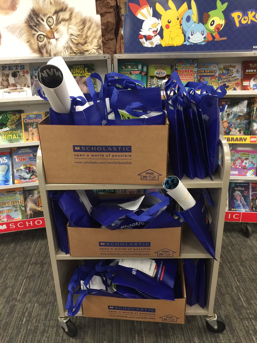 Look at all these book fair orders!  First pick up is today at 5-6pm.  So happy to have such supportive families here at Pond Springs❤️<a href="/pondspringslib/">Pond Springs Library</a> <a href="/PondSpringsElem/">PondSprings</a> <a href="/PondSpringsPTA/">Pond Springs PTA</a>