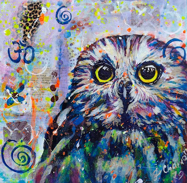 JenFerdy's tweet photo. New artwork for sale! - "OWL" - https://t.co/8WNdvQbgMU @fineartamerica https://t.co/7HoVan9ZBR
