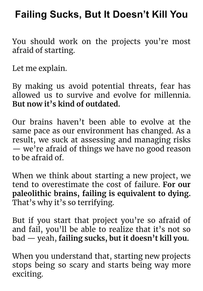 Day 2: Failing sucks but it doesn’t kill you.