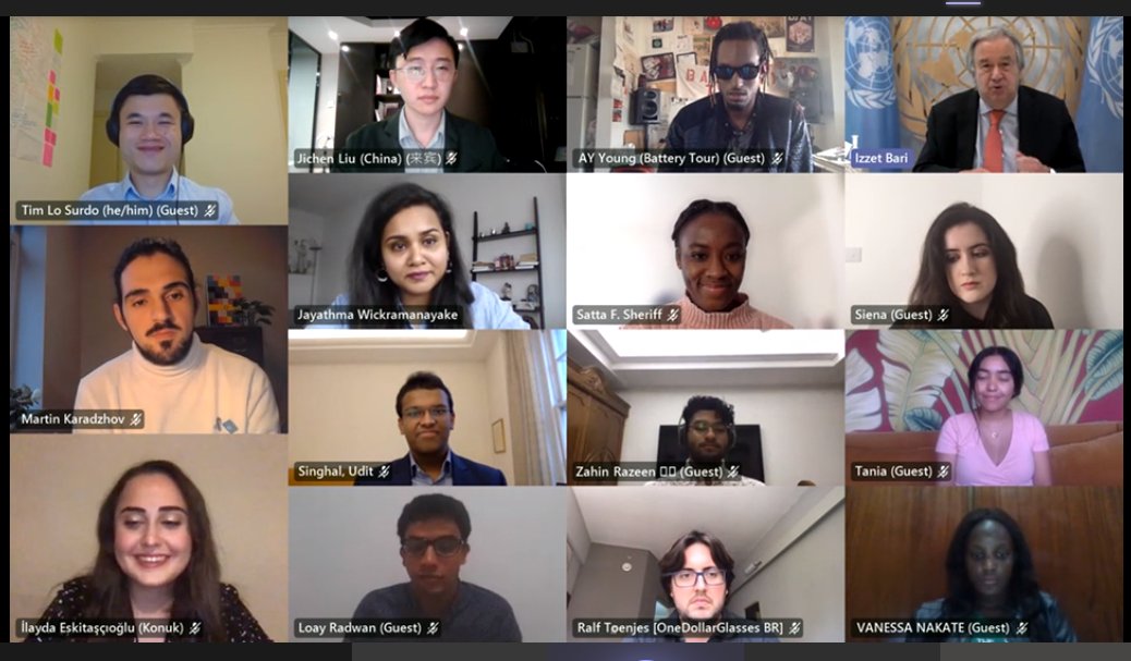 UN Youth Office tweet media