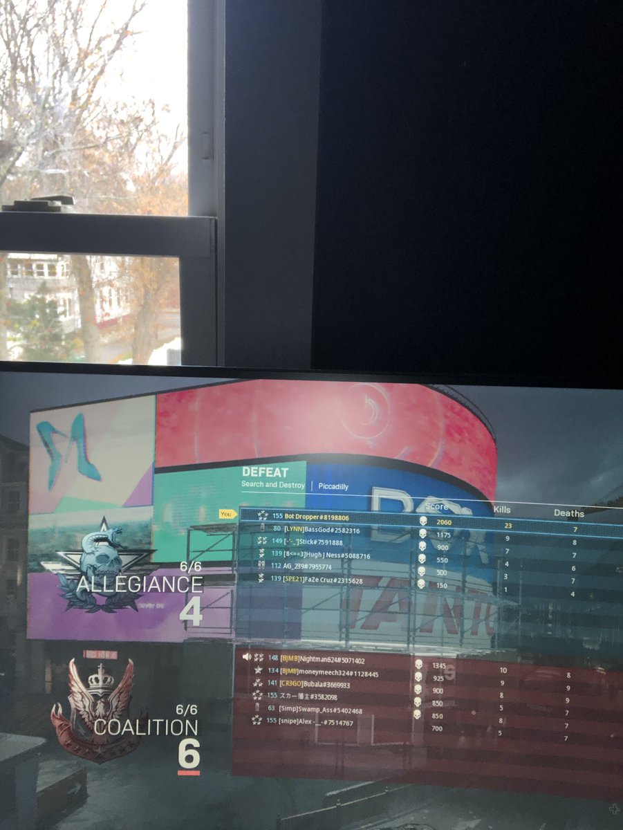 BotDropper's tweet image. Piccadilly Demon 😈 #SnD #ModernWarfare