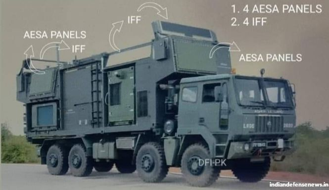 + the surveillance and fire-control-radar for Akash missile (pic-01)3. QRSAM has two radars - one is Battery Surveillance Radar (BSR) and other is Battery Multi-Function Radar (BMFR)4. Interestingly, both radars are similar in appearance and differ in their technical +