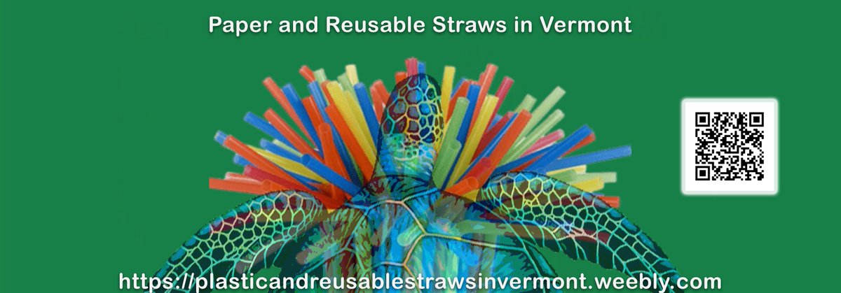 ReusableV's tweet image. Our Environment is Hurting, and Plastic Straws are One of the Reasons Why. We Can Do Something About this. Reusable Straws are Safer, Cleaner, and Affordable. Scan the QR Code and Pledge to Adopt Reusbale Straws.
If You Can't Check Out the Link Below:
…andreusablestrawsinvermont.weebly.com