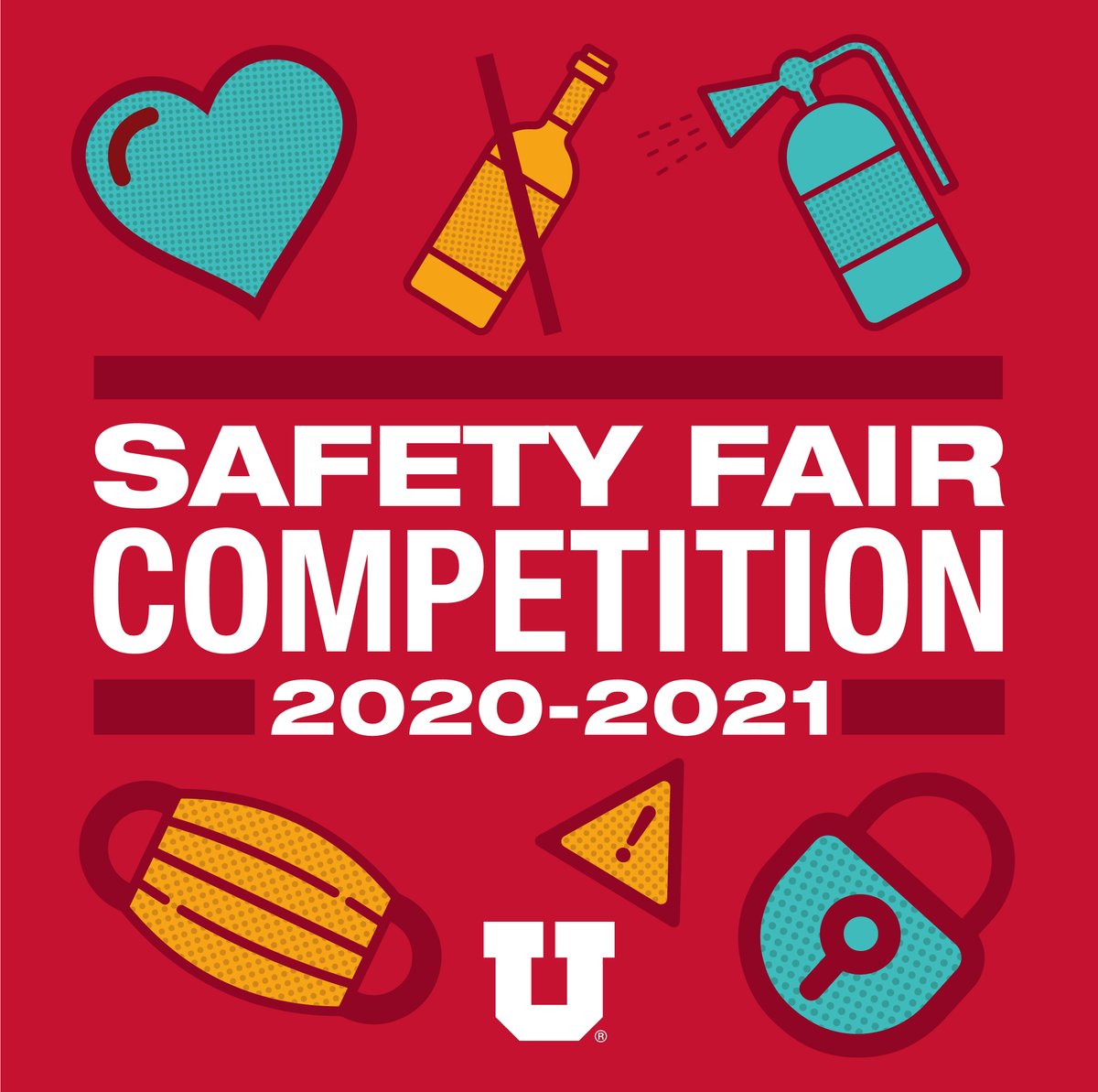 #ContestAlert for students!

Steps:
1️⃣ Do your research
2️⃣ Develop a slogan to educate students about the topic you chose 
3️⃣ Create an 8 ½ x 11 poster
4️⃣ Submit your poster 

Participate here: safety.utah.edu/safety-fair/

#UbeSafe #SafeU