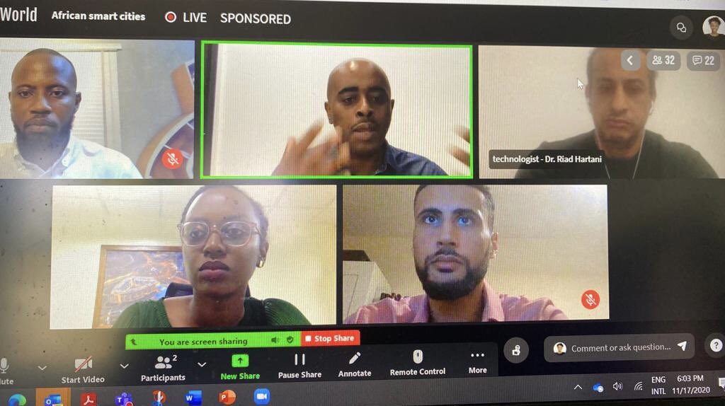 Investing in the right infrastructure, particularly broadband, has been critical to the development of the Kigali Innovation City, @tessagara speaking now on @socialafrobytes panel on African Smart Cities.