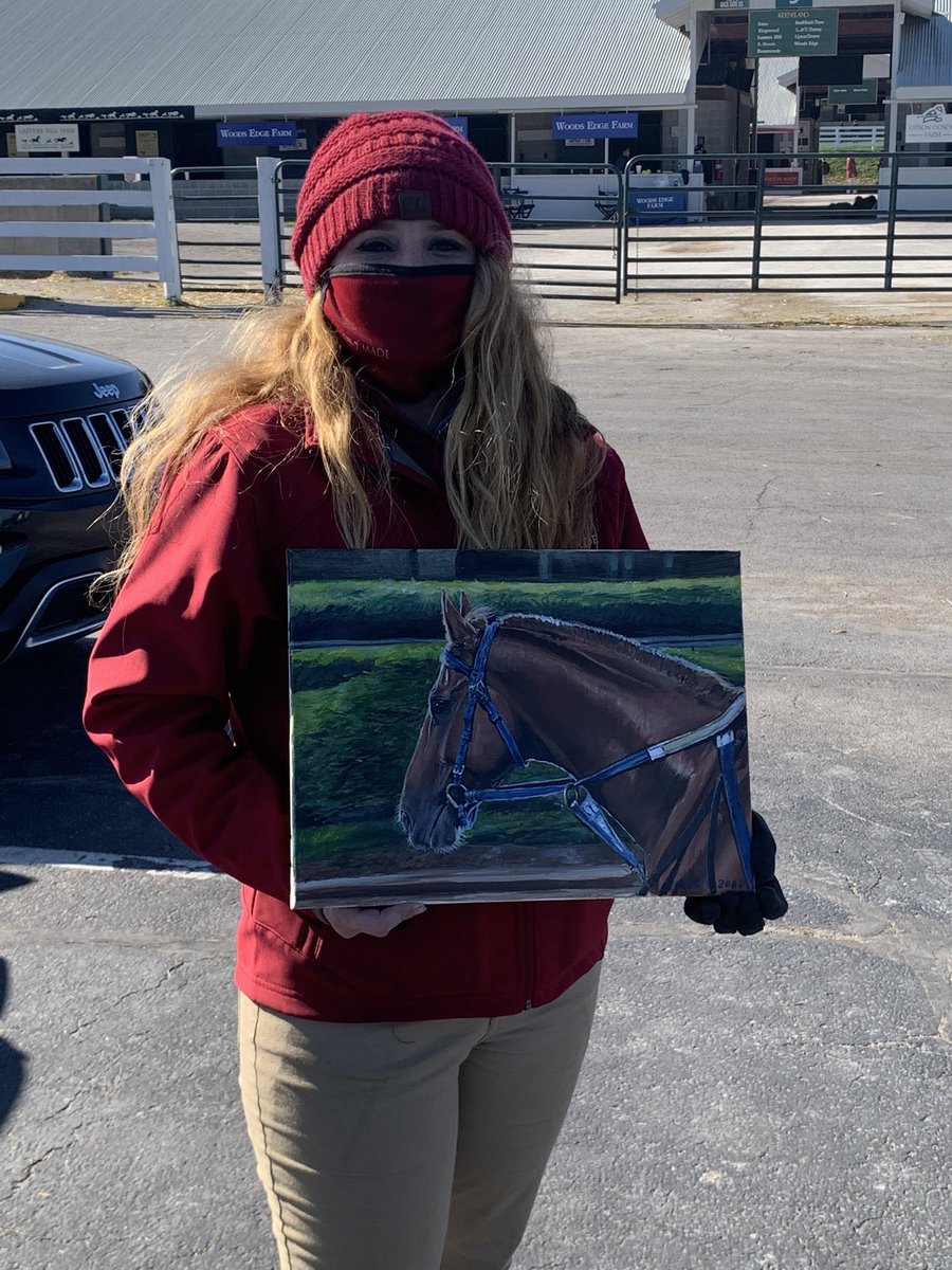 HarbutBldstock's tweet image. Jaclyn Kent, thanks so much for capturing and painting this amazing picture of Necker Island. Your gesture of kindness was unexpected but most certainly appreciated!  Again, thanks so much. @Chartmanracing #Neckerisland #Derby2020