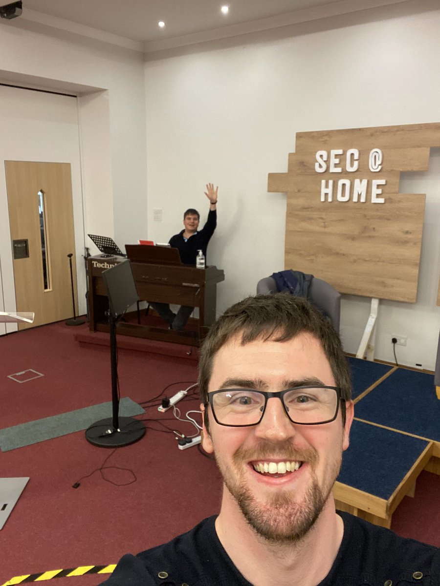 barrchristopher's tweet photo. First rehearsal back with @theSCS . The committee worked their socks off with the venue to help make this happen. Sublime work.
It was great to be back, albeit digitally and to also have the amazing @RazvanLuculescu at the keys. #letskeepsinging https://t.co/RpZURJM9Bv