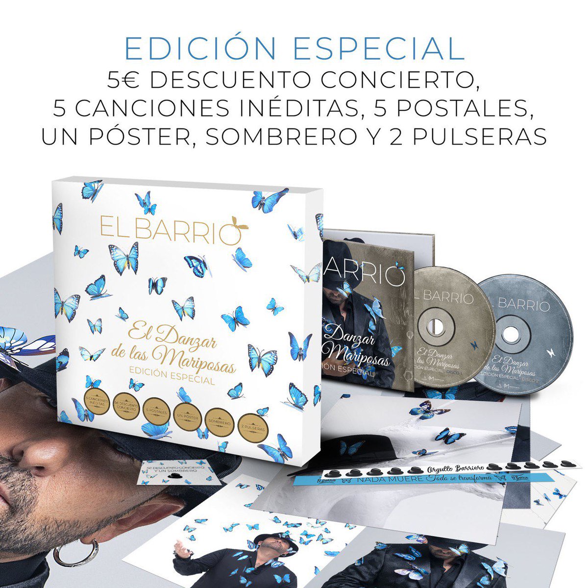 Detener Ocupar experimental El Barrio Oficial on Twitter: "El Barrio presenta la Edición Especial de su disco El Danzar de las Mariposas 💿🦋 ¡a la venta el 18 de diciembre! 📆Incluye 5 canciones inéditas 🎶, Detener Ocupar experimental El Barrio Oficial on Twitter: "El Barrio presenta la Edición Especial de su disco El Danzar de las Mariposas 💿🦋 ¡a la venta el 18 de diciembre! 📆Incluye 5 canciones inéditas 🎶,