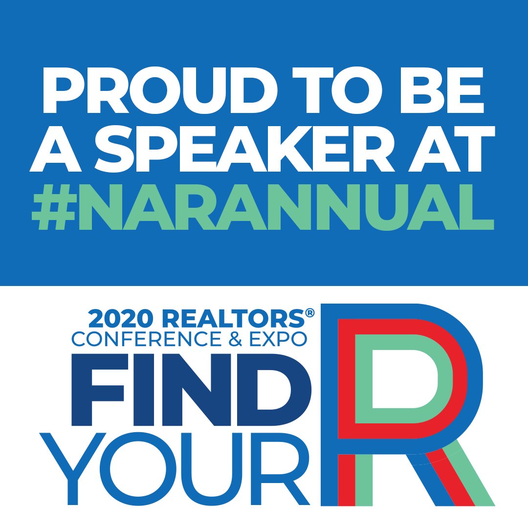 Excited to be sharing my views on #smarthome at the <a href="/nardotrealtor/">National Association of REALTORS®</a> annual conference tomorrow. <a href="/Lutron/">Lutron Electronics</a>  #NARANNUAL